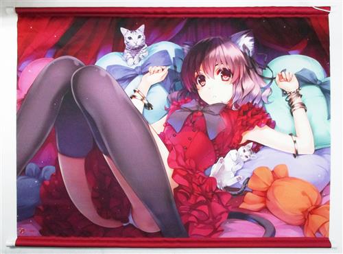 深崎暮人 B2タペストリー Cat S Cradleミサキクレヒトb2タペストリーキャッツクレイドル 買取価格 1 800円 タペストリーならコムショップ買取