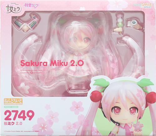 ねんどろいど 2749 キャラクター・ボーカル・シリーズ01 初音ミク 桜ミク 2.0 【GOODSMILE ONLINE SHOP限定】 【フィギュア】[グッドスマイルカンパニー]