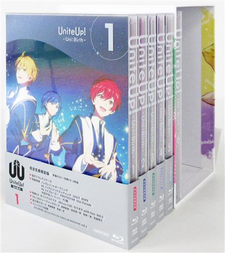 UniteUp! -Uni:Birth- 完全生産限定版 全6巻セット 【ブルーレイ】