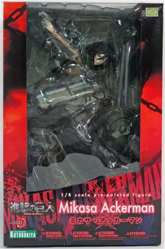 Artfx J 進撃の巨人 ミカサ アッカーマン フィギュア コトブキヤ 買取価格 6 000円 フィギュアならコムショップ買取