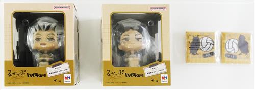 るかっぷ ハイキュー!! 木兎光太郎/赤葦京治 ユニフォームVer. [限定座布団付き] 【プレミアムバンダイ限定】 【フィギュア】[メガハウス]