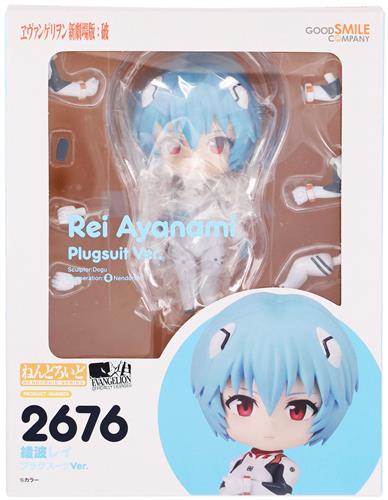 ねんどろいど 2676 ヱヴァンゲリヲン新劇場版:破 綾波レイ プラグスーツVer. 【フィギュア】[グッドスマイルカンパニー]