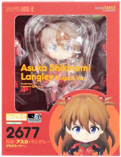 ねんどろいど 2677 ヱヴァンゲリヲン新劇場版:破 式波・アスカ・ラングレー プラグスーツVer. 【フィギュア】[グッドスマイルカンパニー]