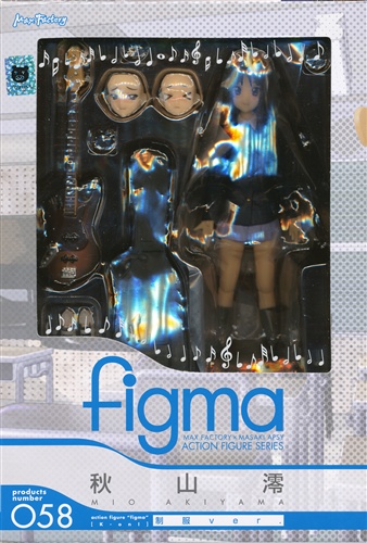 figma 058 けいおん! 秋山澪 制服ver. 【フィギュア】[マックスファクトリー]ケイオンアキヤマミオセイフクバージョンフィグマ ...