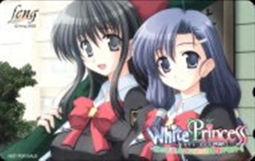 White Princess ～一途にイっても浮気してもOKなご都合主義学園恋愛アドベンチャー!!～ 【テレホンカード】ホワイトプリンセスイチ