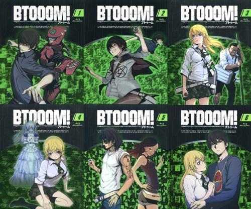 BTOOOM! 初回生産限定版 全6巻セット 【ブルーレイ】ブトゥームショカイセイサンゲンテイバンゼン06カンセット【買取価格 1,400円