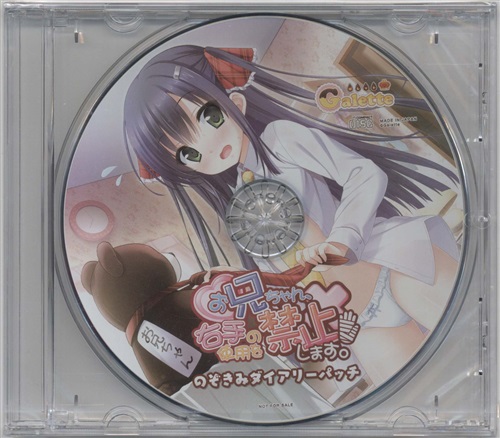 お兄ちゃん 右手の使用を禁止します のぞきみダイアリーパッチ 予約特典 中古の価格 2円 ゲーム博物館