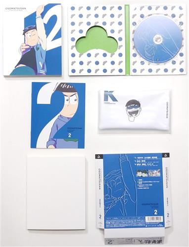 おそ松さん 第3期 第2松 初回版 ブルーレイ 買取価格 500円 アニメblu Rayならコムショップ買取