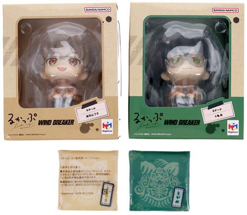 るかっぷ WIND BREAKER 兎耳山丁子&十亀条セット [限定座布団付き] 【プレミアムバンダイ限定】 【フィギュア】[メガハウス]