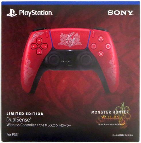 PlayStation 5 DualSense ワイヤレスコントローラー モンスターハンターワイルズ リミテッドエディション