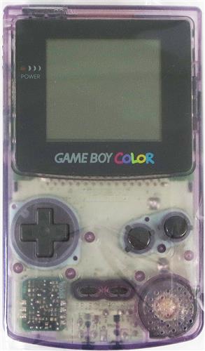 ゲームボーイカラー 本体 クリアパープル Nintendo ゲームボーイカラー
