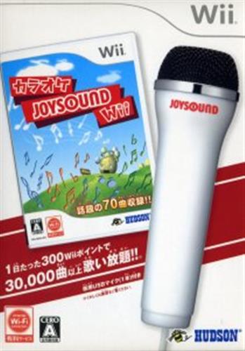 カラオケjoysound Wii 専用マイク1本同梱 Wii 中古の価格 528円 ゲーム博物館