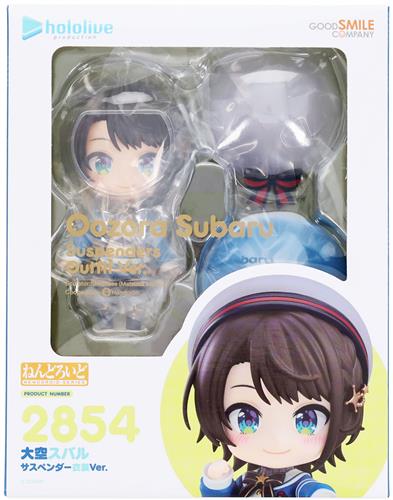 ねんどろいど 2854 ホロライブプロダクション 大空スバル サスペンダー衣装Ver. 【GOODSMILE ONLINE SHOP/アニメイト/あみあみ限定】 【フィギュア】[グッドスマイルカンパニー]