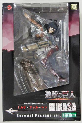 Artfx J 進撃の巨人 ミカサ アッカーマン リニューアルパッケージver フィギュア コトブキヤ 買取価格 8 000円 フィギュア ならコムショップ買取