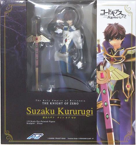 コードギアス 反逆のルルーシュ R2 枢木スザク ナイト オブ ゼロ 再販版 フィギュア アルファオメガ 買取価格 4 000円 フィギュアならコムショップ買取