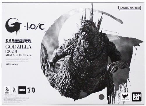 S.H.MonsterArts ゴジラ-1.0/C ゴジラ(2023) マイナスカラーVer. 【魂ウェブ商店限定】 【フィギュア】[BANDAI SPIRITS]