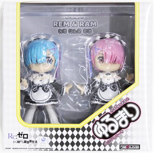 ゆるまり Re ゼロから始める異世界生活 レム ラム フィギュア Finefclover 買取価格 1 500円 フィギュアならコムショップ 買取