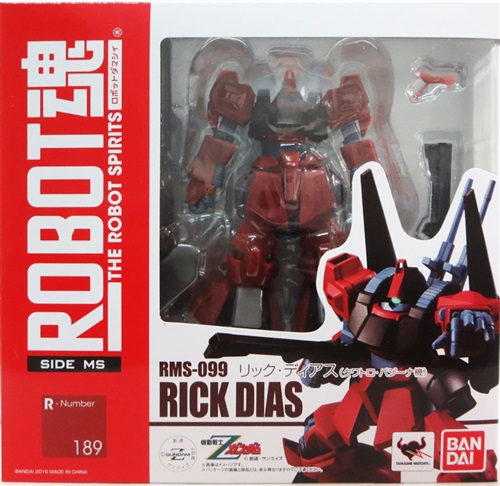 Robot魂 Side Ms R Number 1 機動戦士zガンダム リック ディアス クワトロ バジーナ機 フィギュア バンダイ 買取価格 800円 フィギュアならコムショップ買取